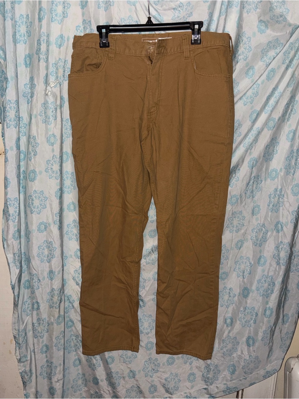 Carhartt Men's Tan Work Chinos size 38x32